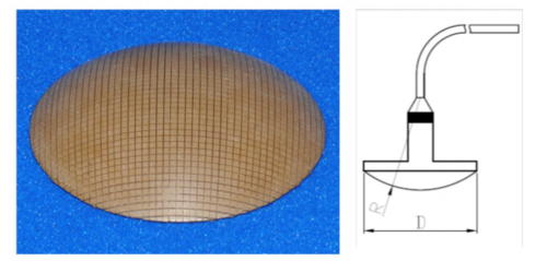 水声换能器——复合高频宽带球冠型换能器